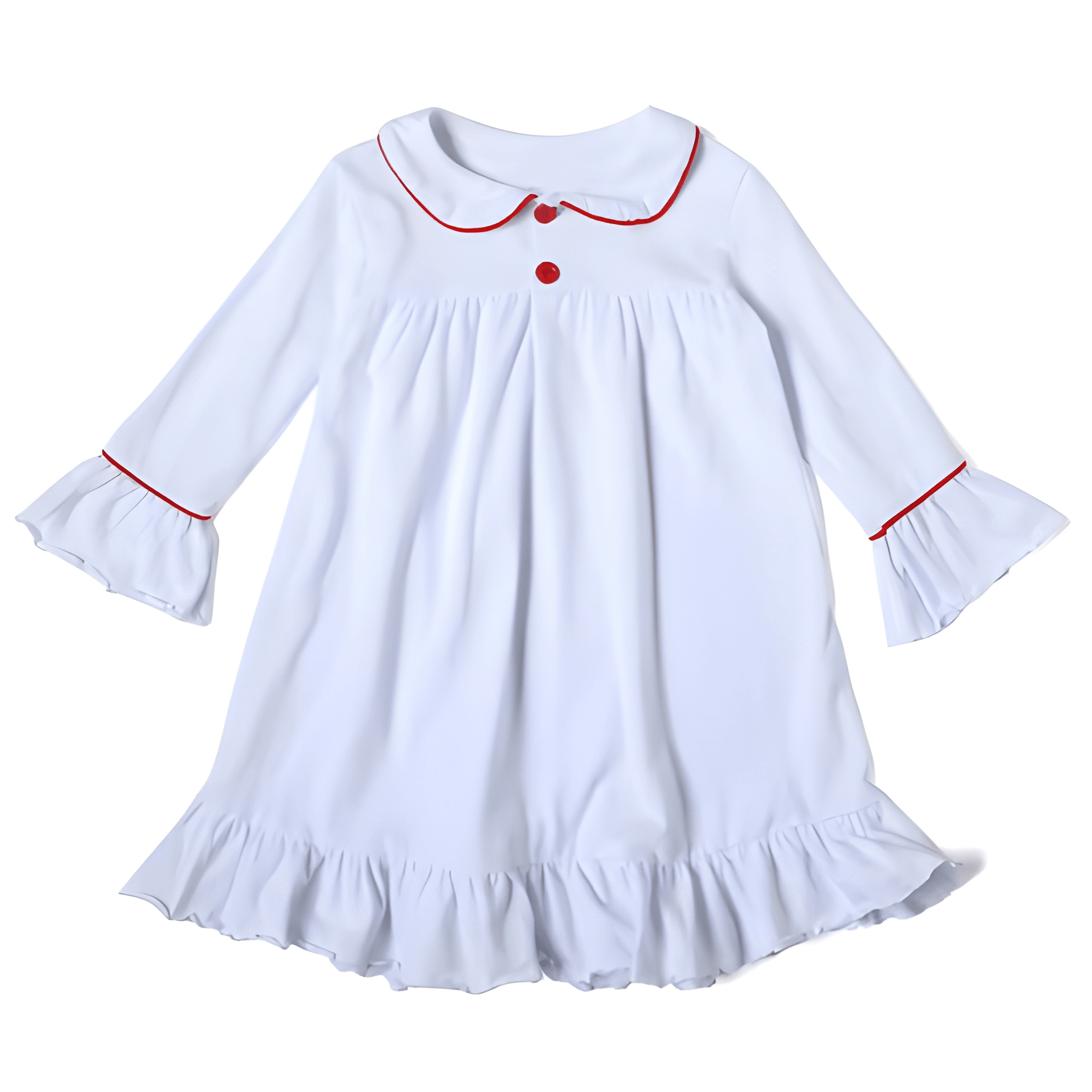 Ruffle Collar Long Sleeve dress