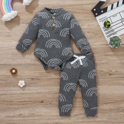 Full Sleeve Bodysuit & Long Pants Sleep Set-Children Cloth Shop