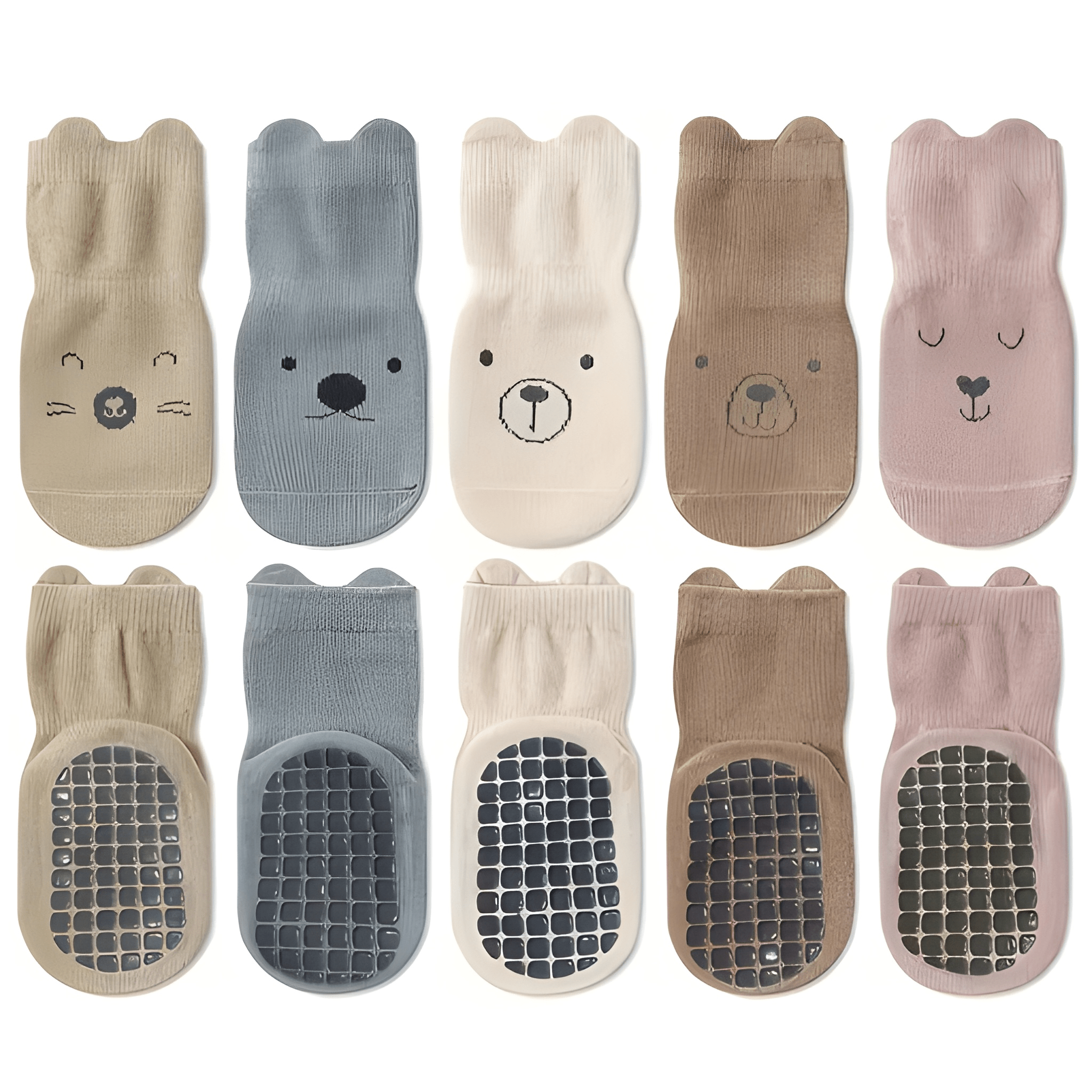 Baby Non Slip Floor Socks With Grips For Boys And Girls