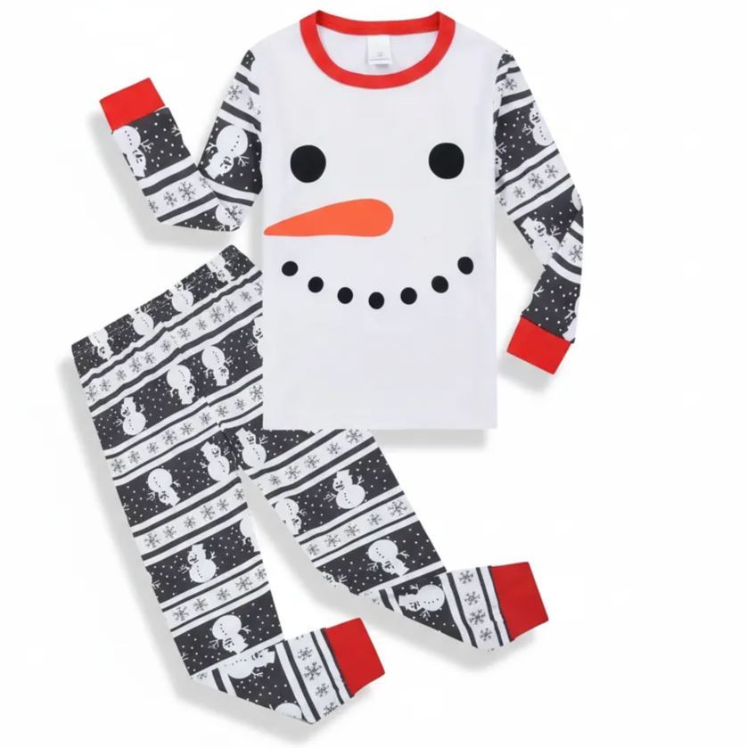 Boys And Girls Christmas Casual Pajamas Set