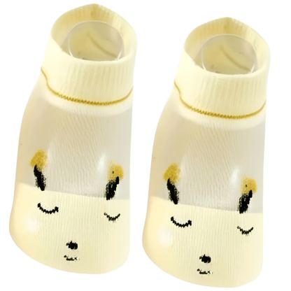 5 Pairs Of Animal And Heart Pattern Low Cut Socks For Girl