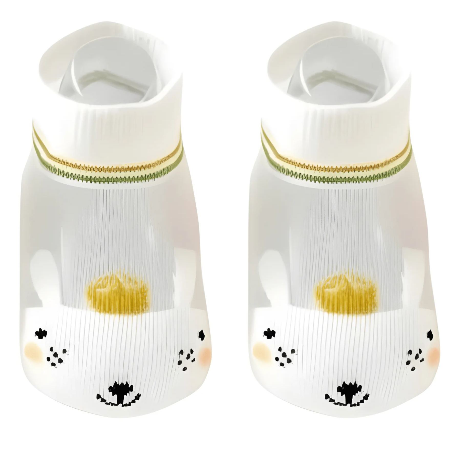 5 Pairs Of Animal And Heart Pattern Low Cut Socks For Girl