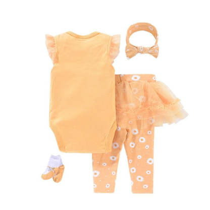 4 Pieces Baby Girl Clothes Set-Children Cloth Shop