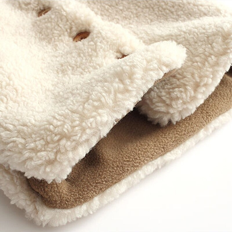 Winter Baby Hooded Knitted Vest Coat-Children Cloth Shop