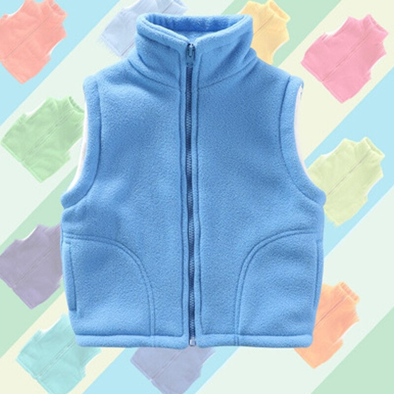 Classic Sleeveless Vest For Kids-Children Cloth Shop