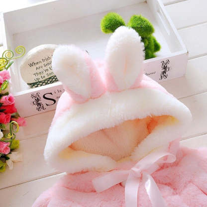 Cartoon Rabbit Hooded Jacket