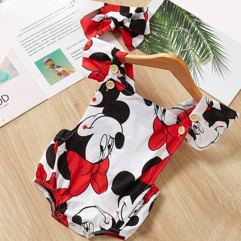 Cute Baby Girls 2 Piece Romper-Children Cloth Shop