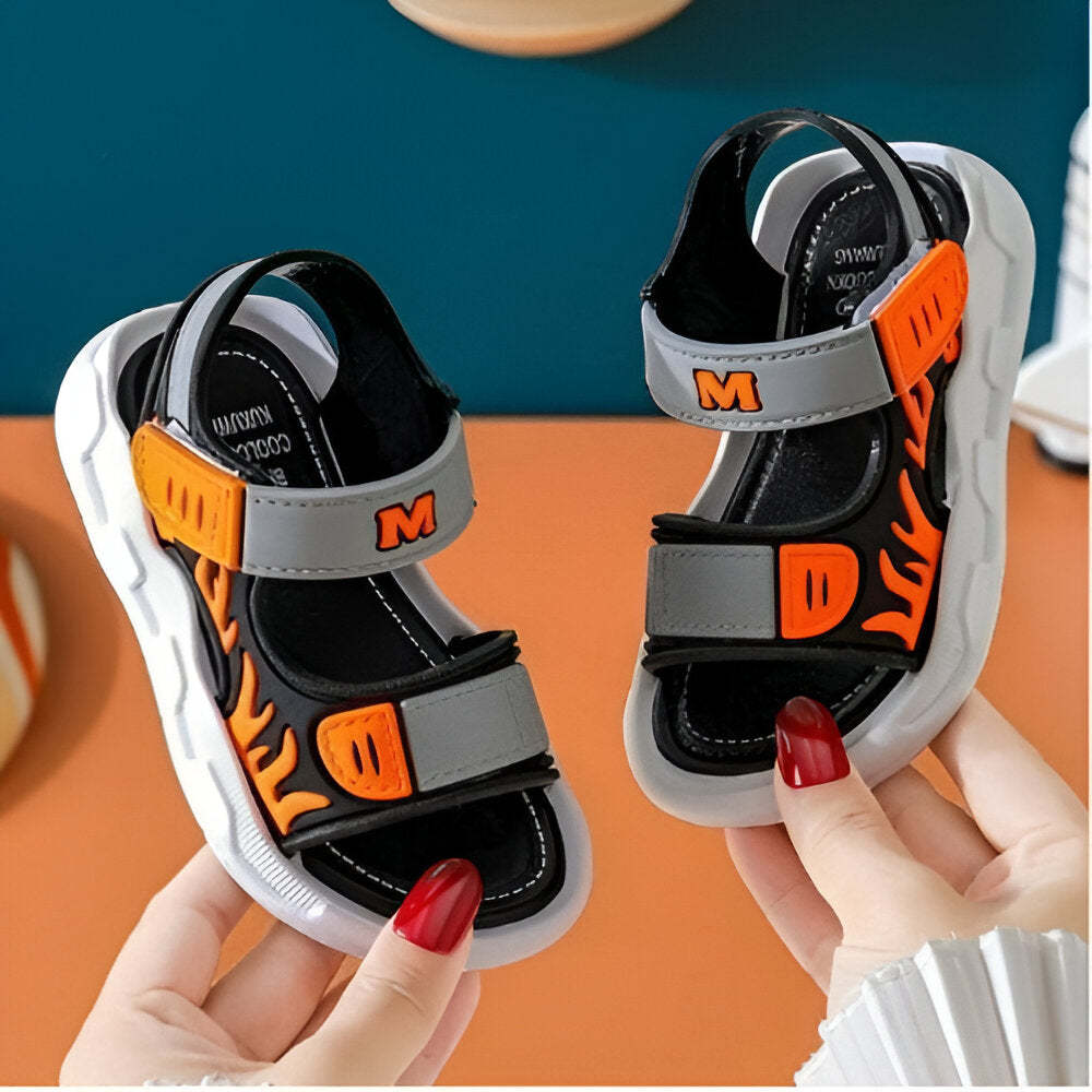 Summer Cartoon Non-Slip Soft Beach Sandals-Children Cloth Shop
