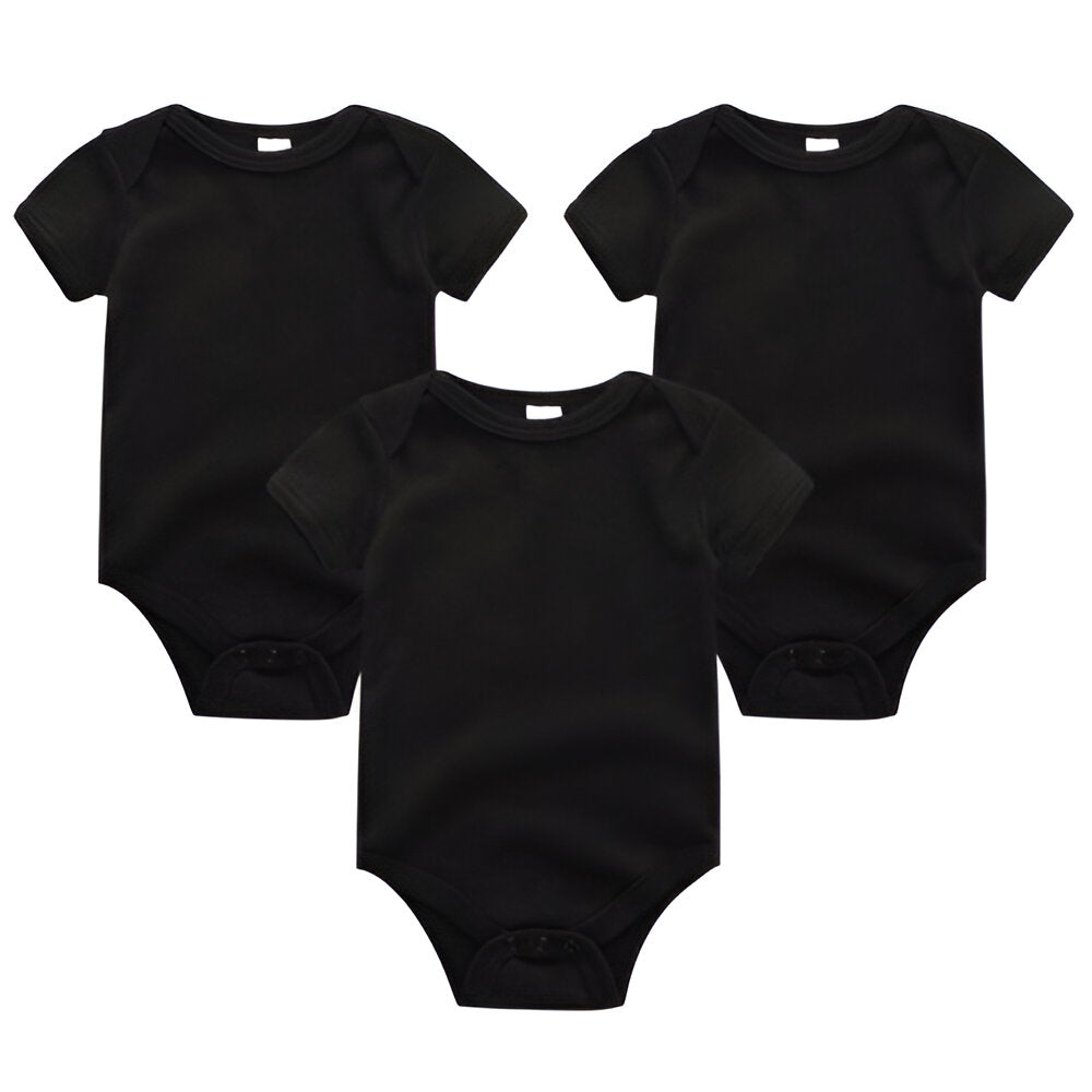 3Pcs Cotton Unisex Baby Rompers Set-Children Cloth Shop