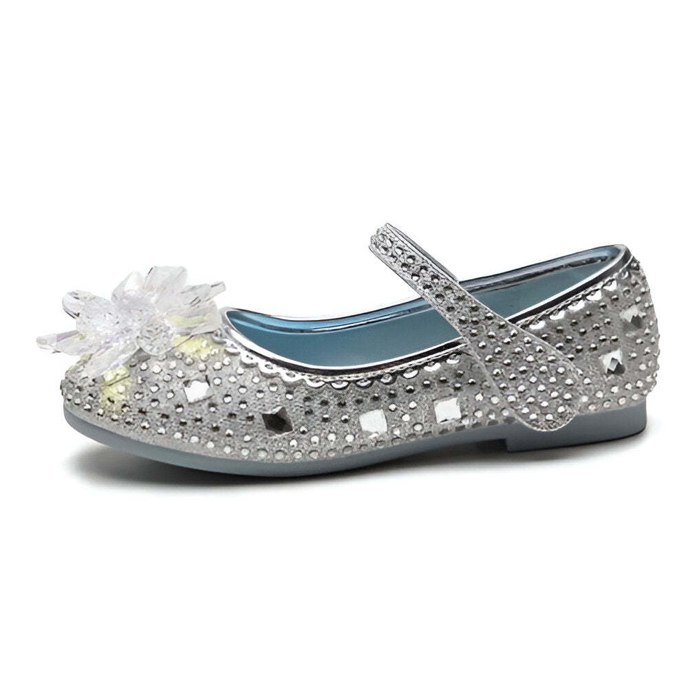Crystal Sequins Party Performance Dance Shoes-Children Cloth Shop