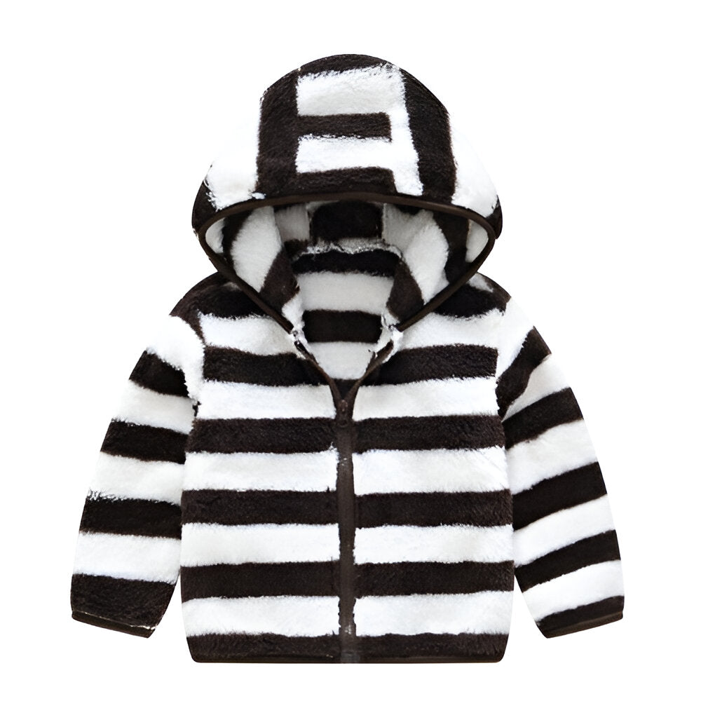 Durable Strips Hoodie For Children-Children Cloth Shop