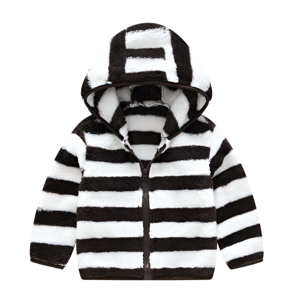 Durable Strips Hoodie For Children-Children Cloth Shop