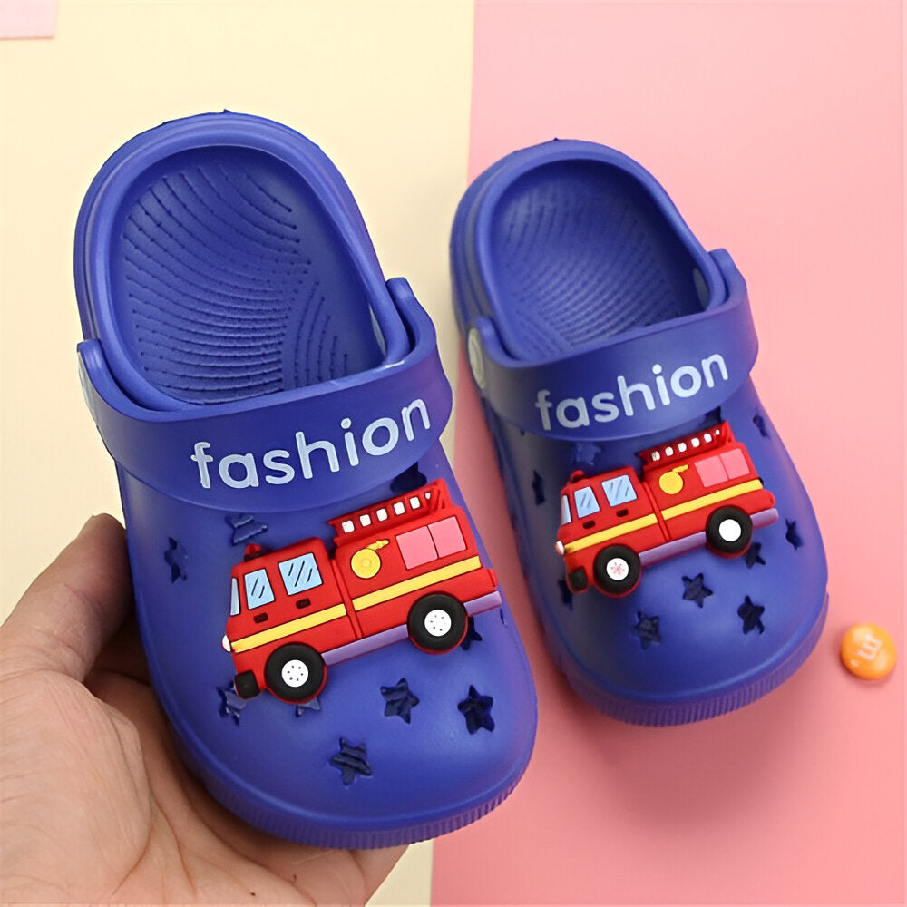 Cartoon Fire Brigade Children's Shoes-Children Cloth Shop