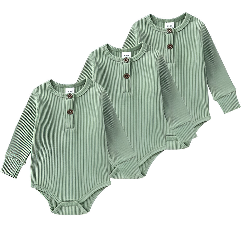 3PCs Cotton Jumpsuits For Baby-Children Cloth Shop