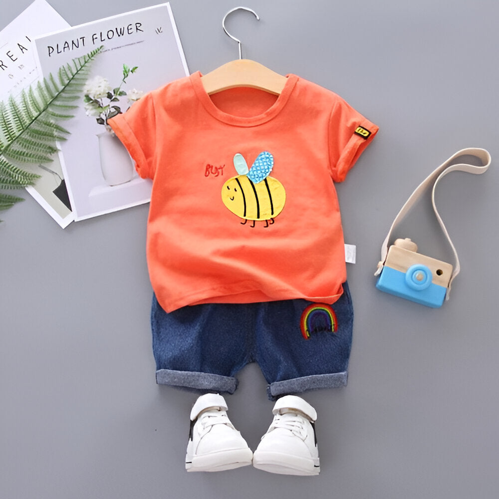 The Busy Bee Cartoon Set-Children Cloth Shop