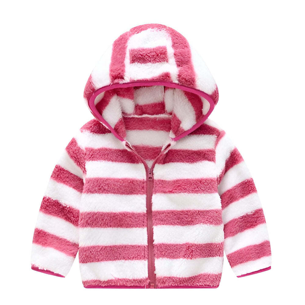 Durable Strips Hoodie For Children-Children Cloth Shop