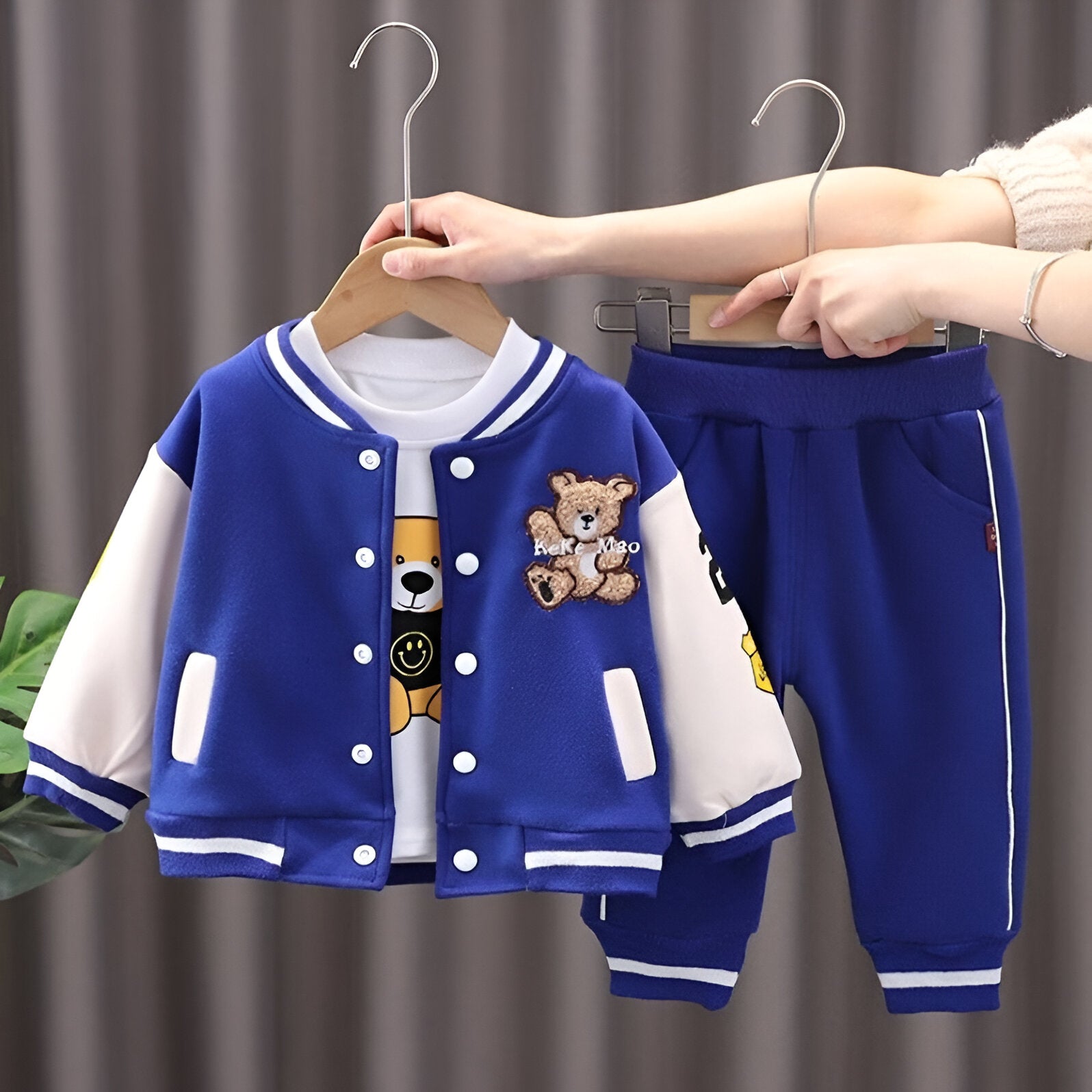 The Children's Varsity Jacket Set-Children Cloth Shop