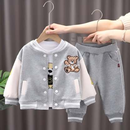 The Children's Varsity Jacket Set-Children Cloth Shop