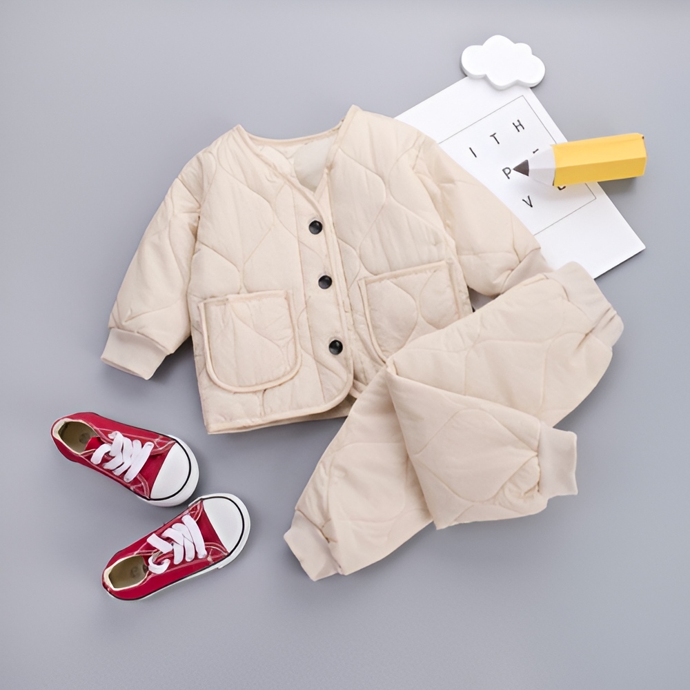 The Velvet Winter Children's Suit-Children Cloth Shop