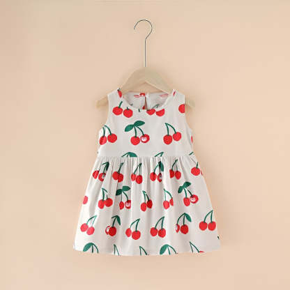 Girls Summer Sleeveless Dresses-Children Cloth Shop