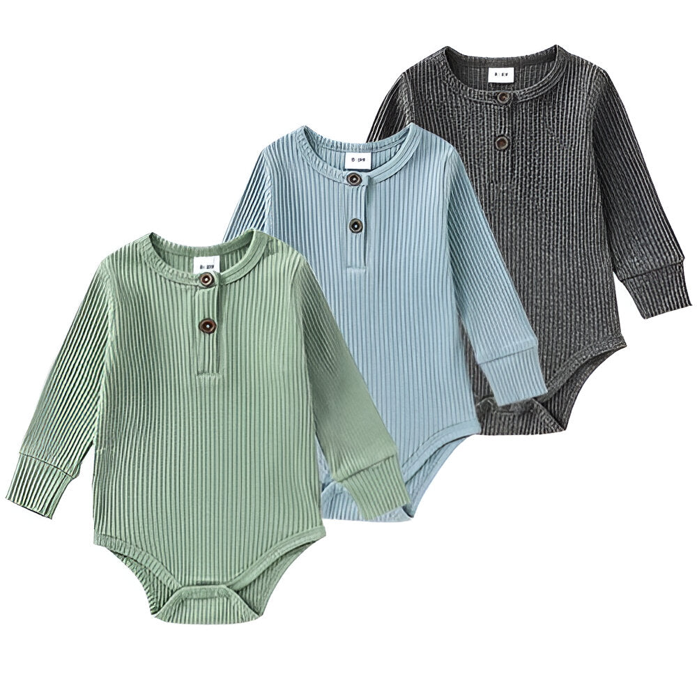 3PCs Cotton Jumpsuits For Baby-Children Cloth Shop