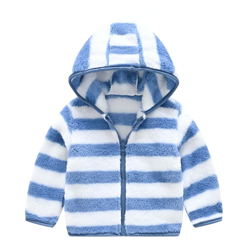 Durable Strips Hoodie For Children-Children Cloth Shop
