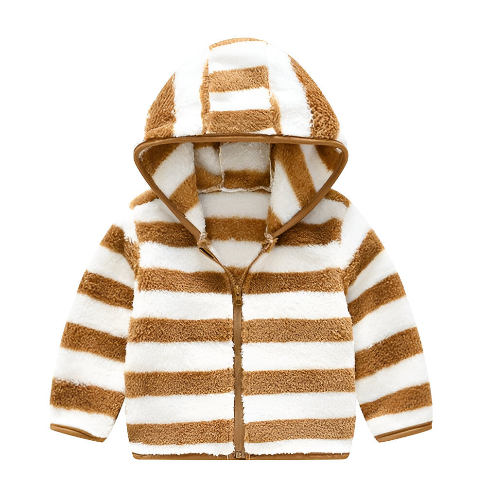 Durable Strips Hoodie For Children-Children Cloth Shop