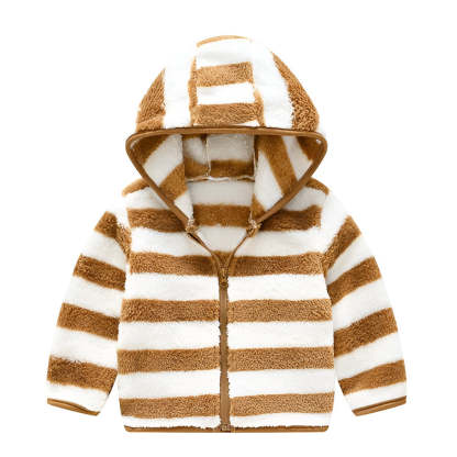 Durable Strips Hoodie For Children-Children Cloth Shop