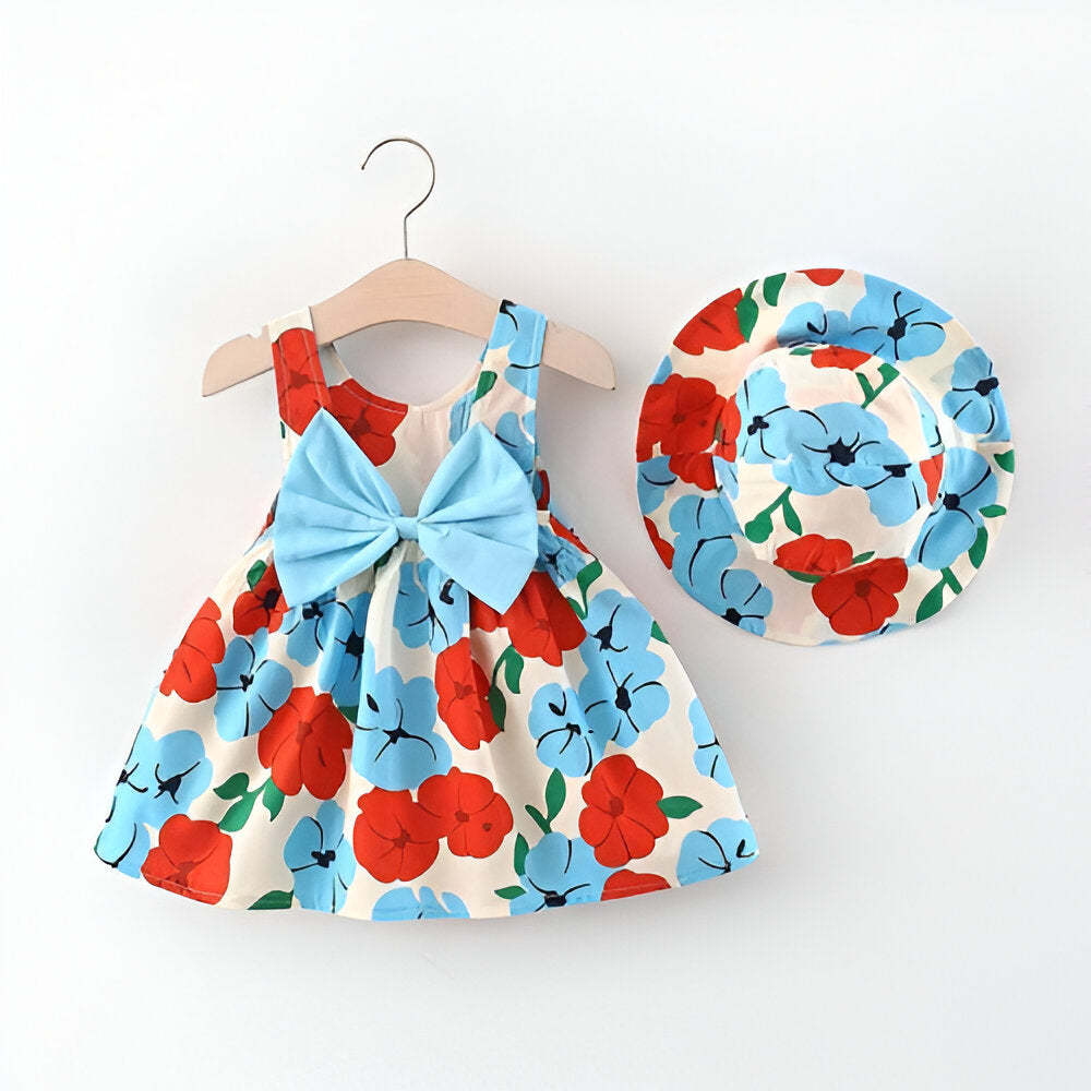 Girls Luxury Birthday Sleeveless Dresses-Children Cloth Shop