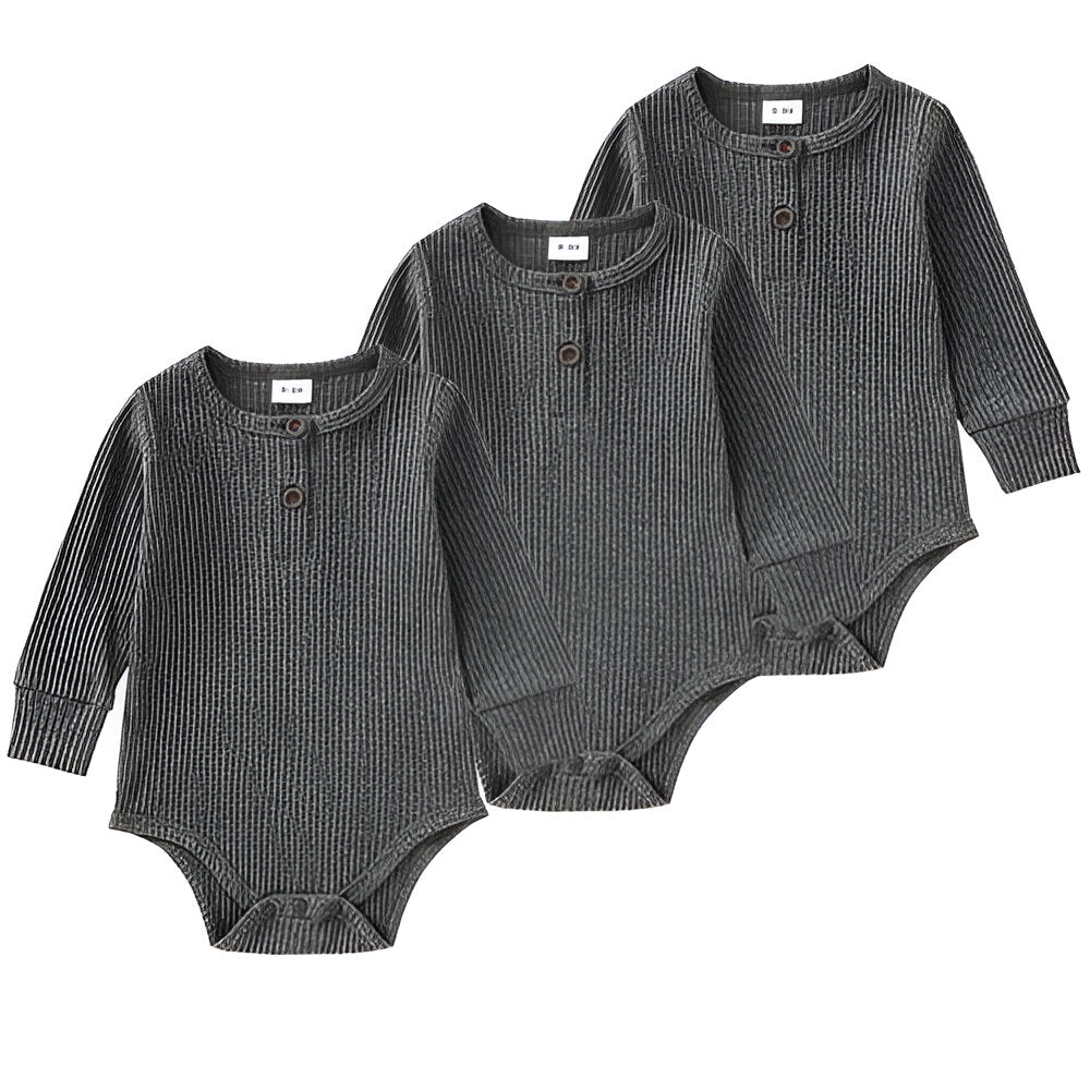 3PCs Cotton Jumpsuits For Baby-Children Cloth Shop