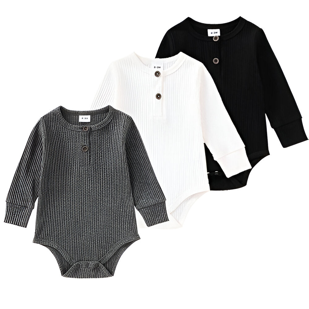 3PCs Cotton Jumpsuits For Baby-Children Cloth Shop