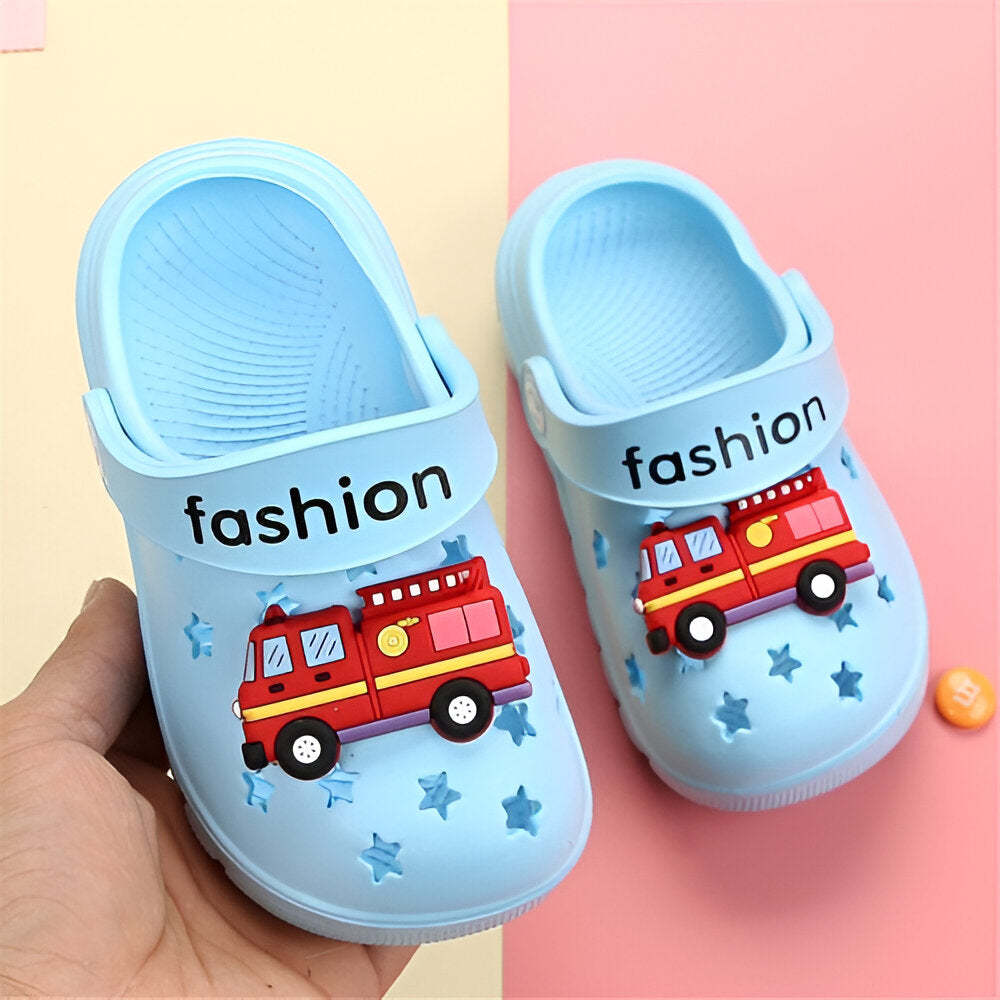 Cartoon Fire Brigade Children's Shoes-Children Cloth Shop