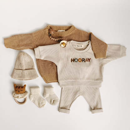 Newborn Sweatshirt Pants Kids Suit-Children Cloth Shop
