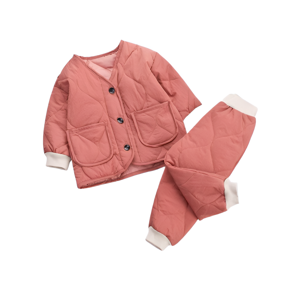 The Velvet Winter Children's Suit-Children Cloth Shop