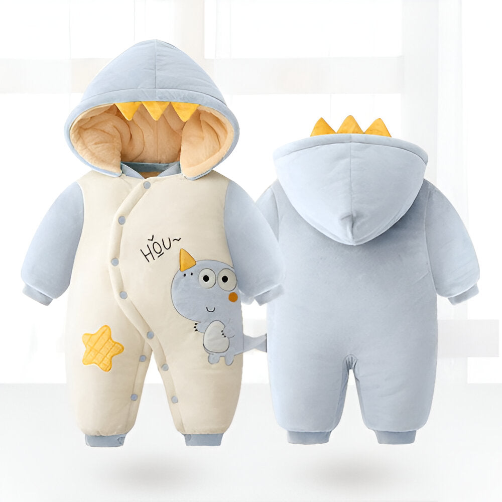 Winter Baby Girl Boy Thickened Romper-Children Cloth Shop