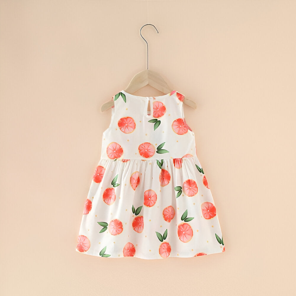 Girls Summer Sleeveless Dresses-Children Cloth Shop