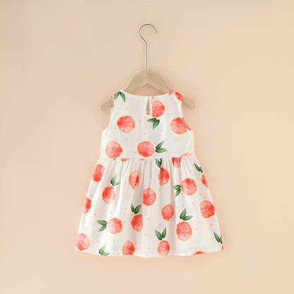 Girls Summer Sleeveless Dresses-Children Cloth Shop