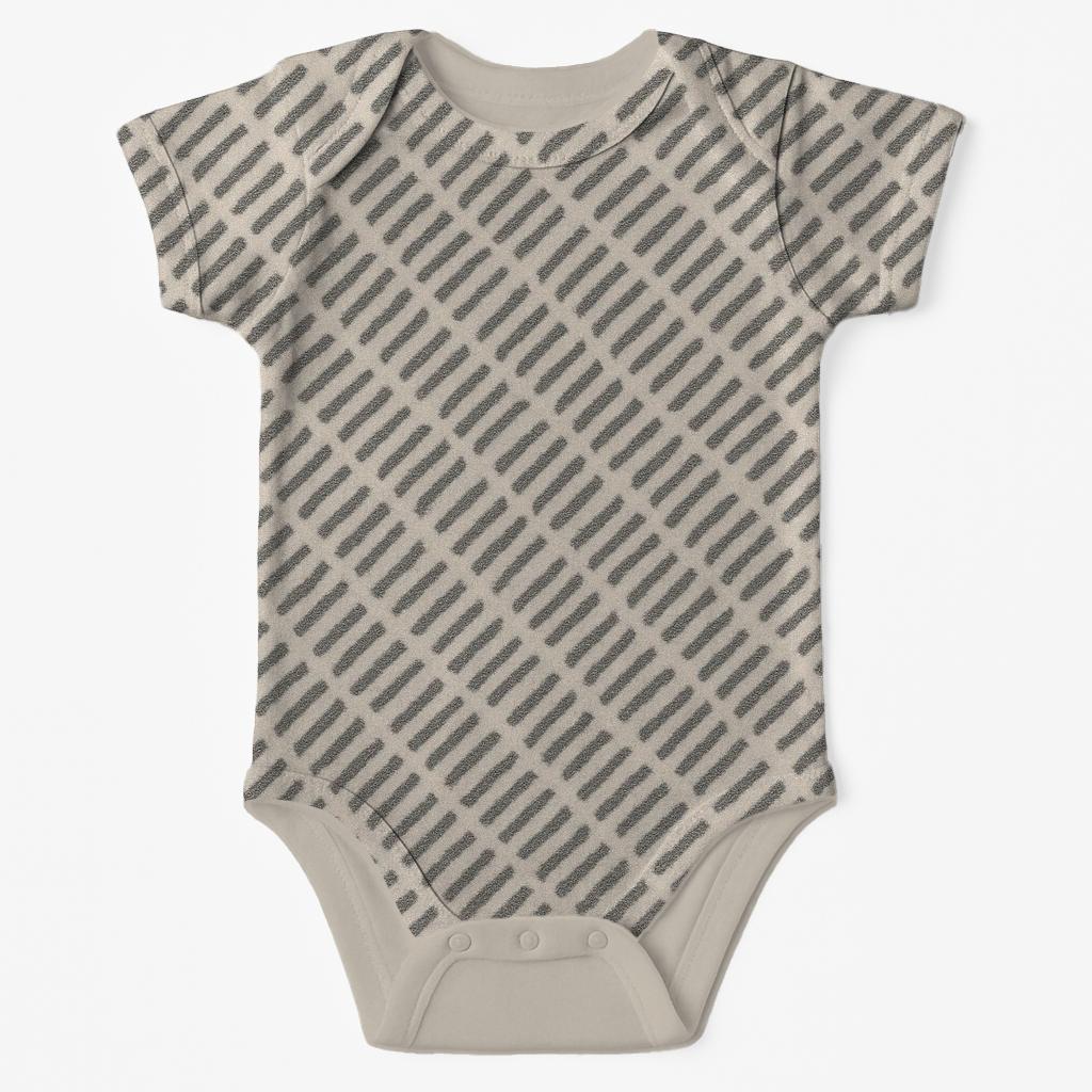 Micro Hatch Study soft cotton baby bodysuits
