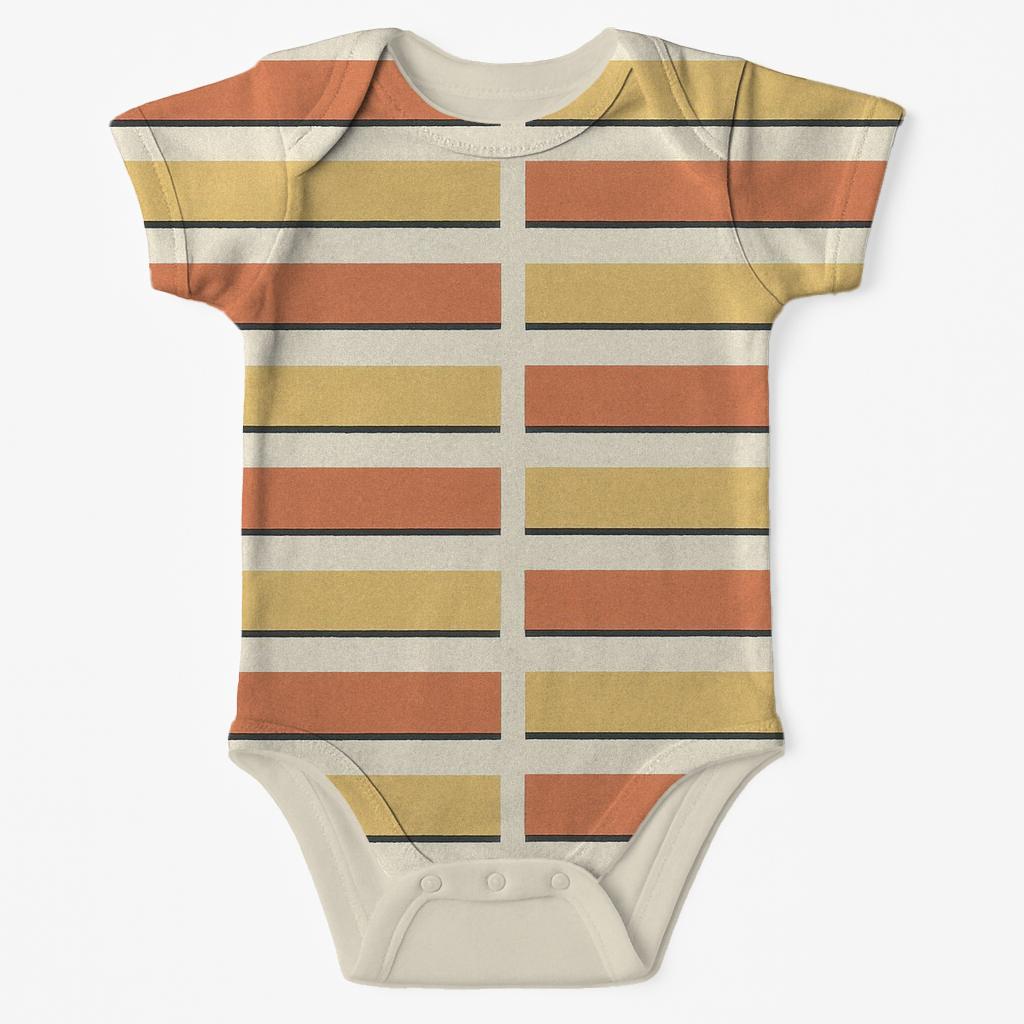 Soft Band Ladder baby bodysuits for newborns