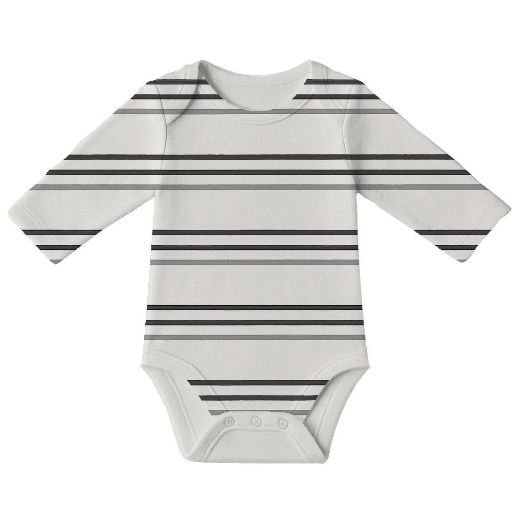 Quiet Pulsar Stripes custom baby bodysuits