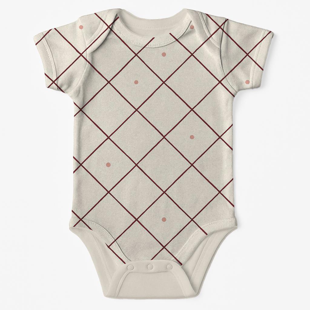 Diamond Drift Quilt custom baby bodysuits
