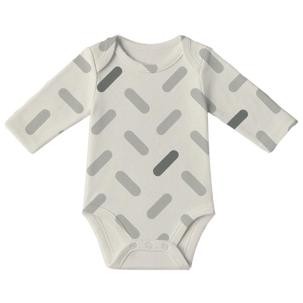 Pebble Dash Lattice soft cotton baby bodysuits