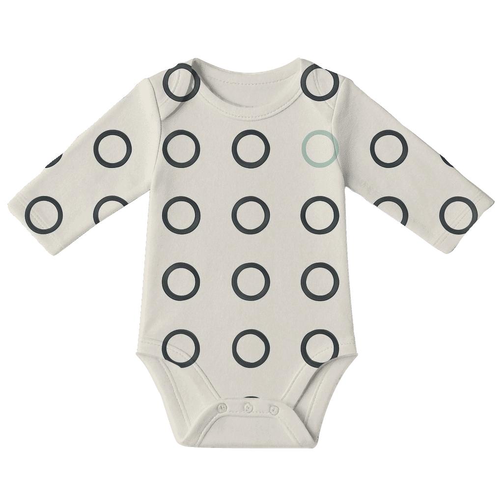 Quiet Ring Sprinkle Tiles baby bodysuits for newborns