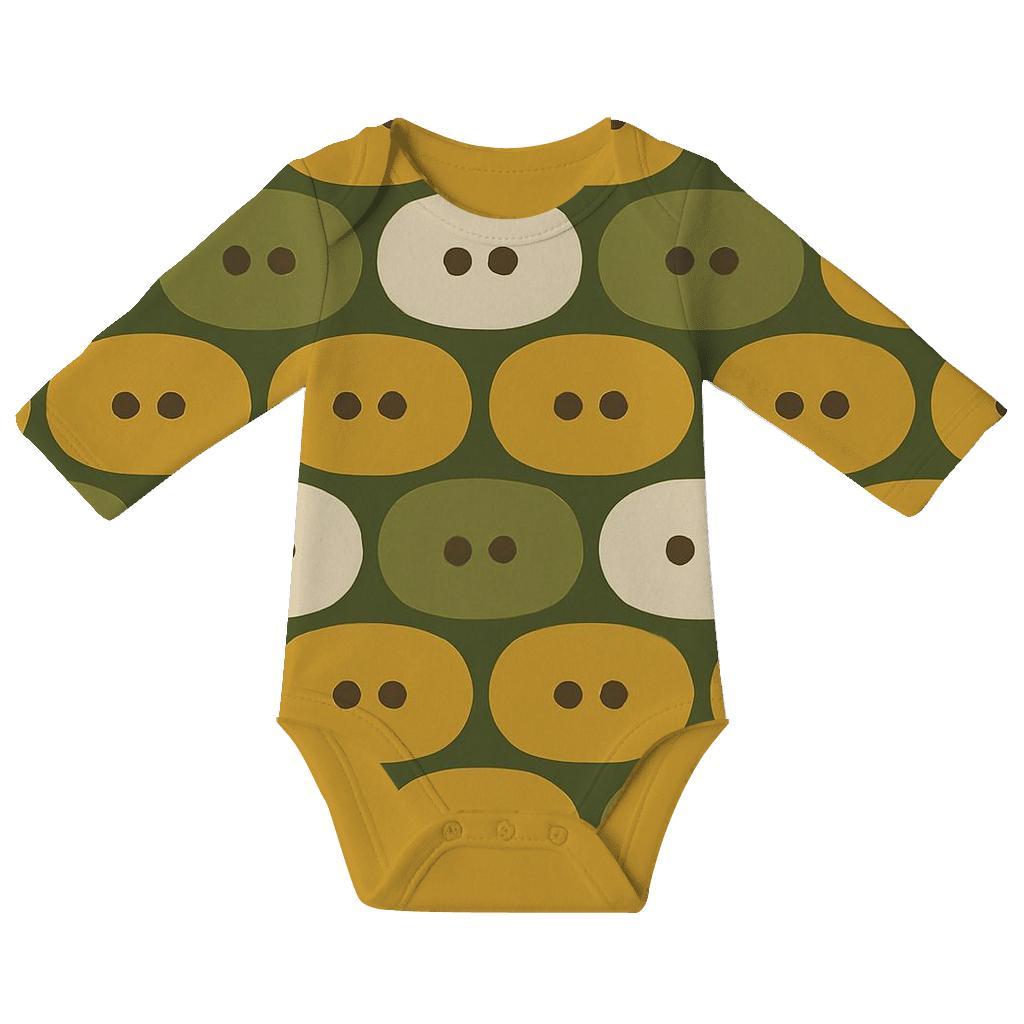 Pod Cell Repeat unique printed baby bodysuits