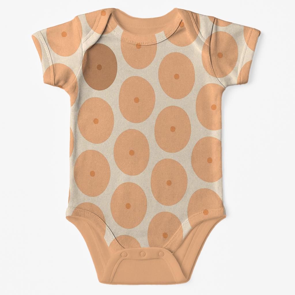 Pod Cell Mosaic personalized infant bodysuits