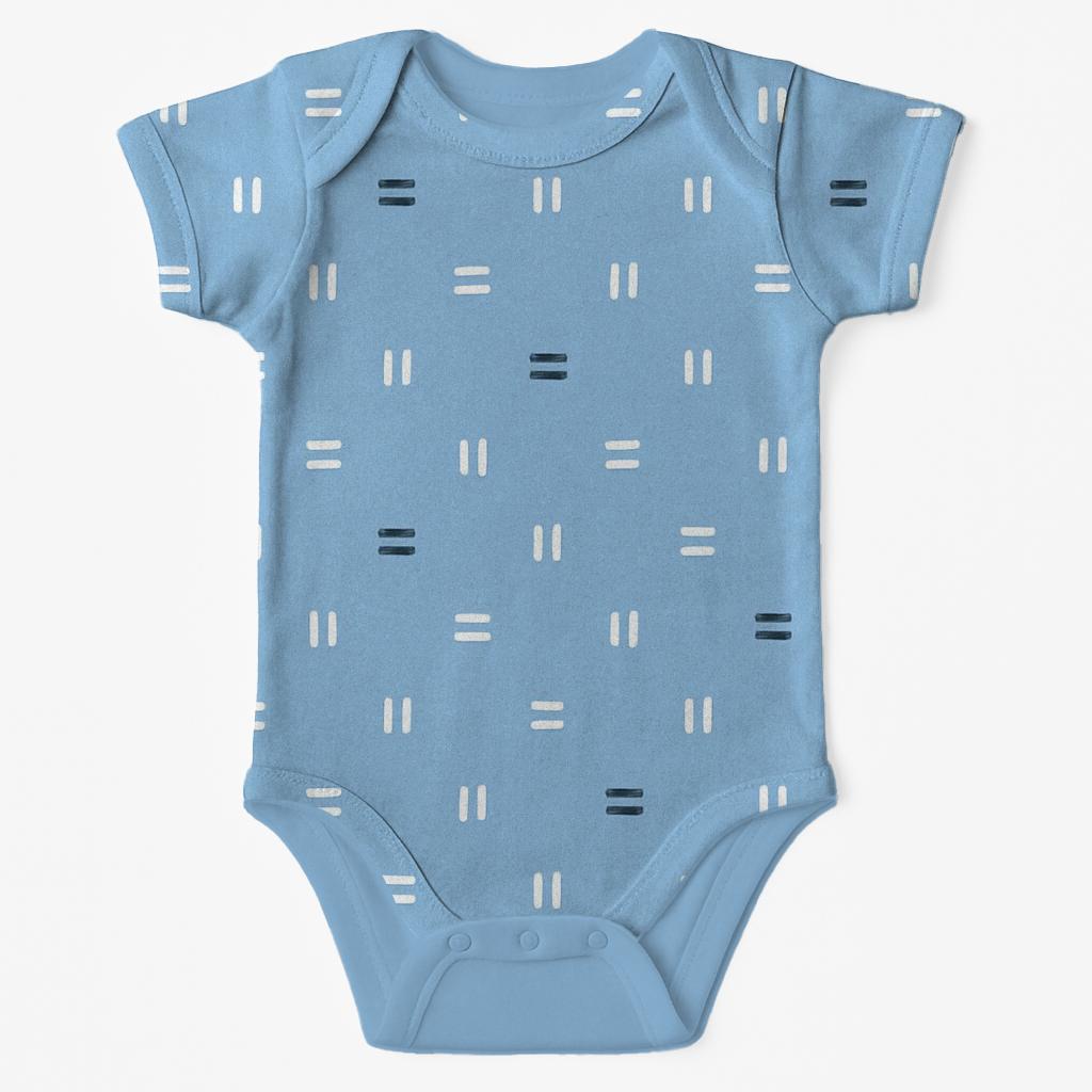 Even Hatch Sprinkle Matrix baby bodysuits for newborns
