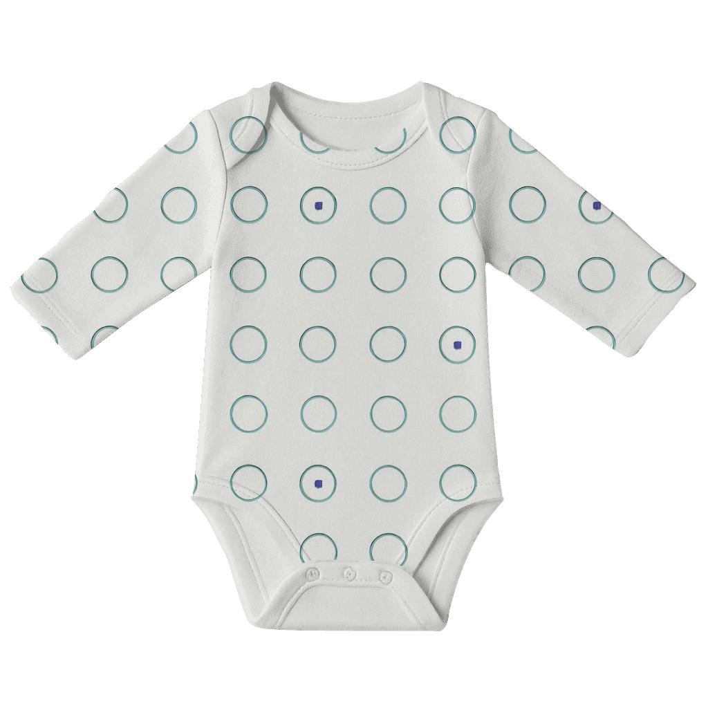 Ringlet Grid Pulse comfortable snap baby bodysuits