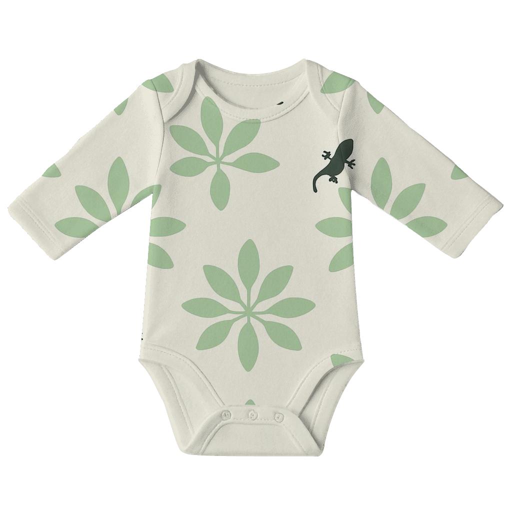 Tiny Creature Silhouette Accent custom baby bodysuits