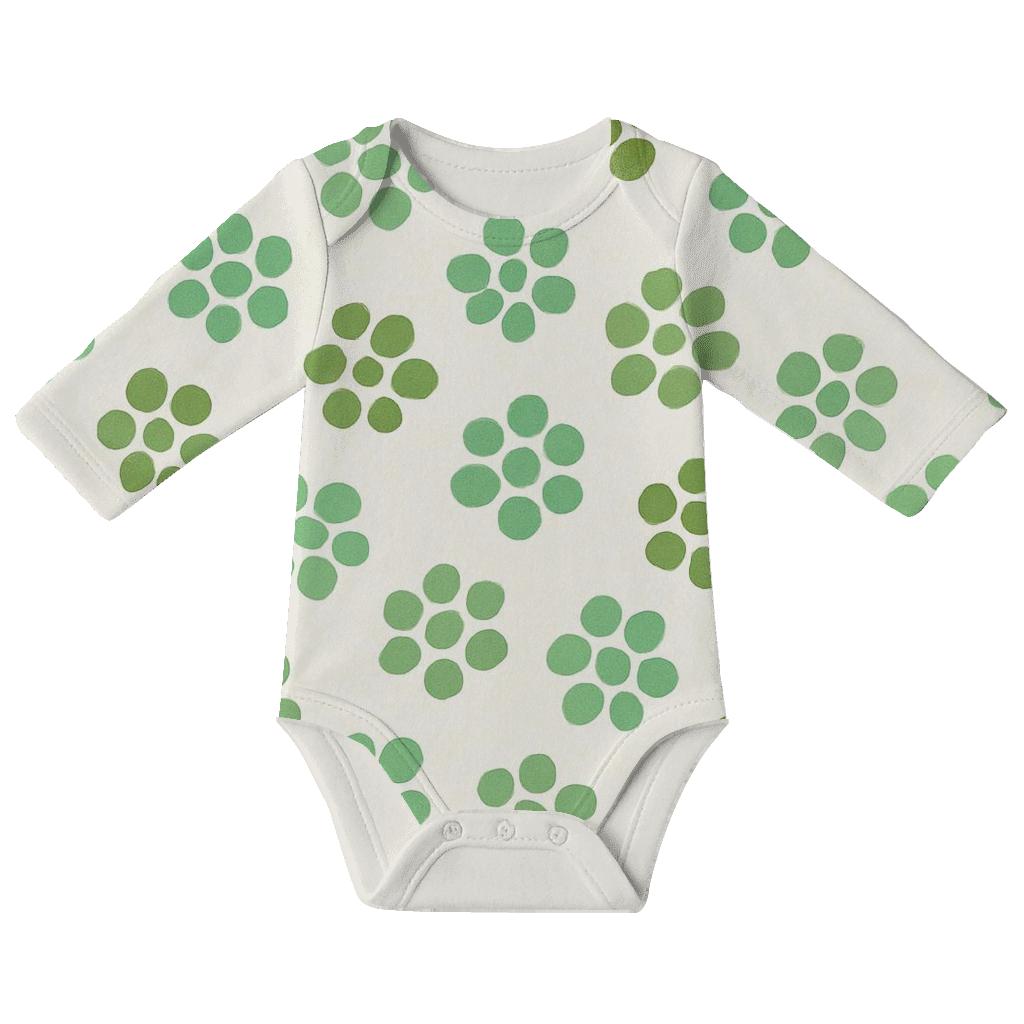 Moss Patch Micro Clusters custom baby bodysuits