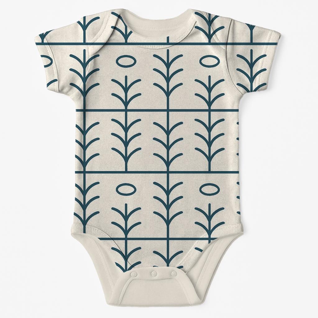 Frond Band Ladder custom baby bodysuits